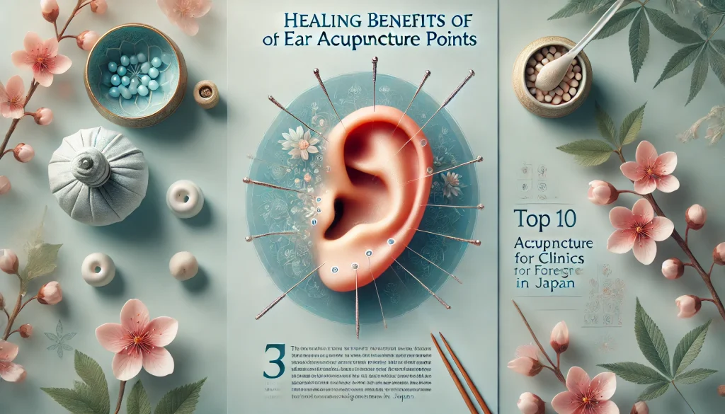 Healing Benefits of Ear Acupuncture Points - Top 10 acupuncture clinics for foreigners in Japan 2 A-professional-and-visually-appealing-featured-image-for-an-SEO-blog